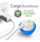 Bola Inteligente Anda Gira Mexe Sozinha Pets Gatos Cachorros