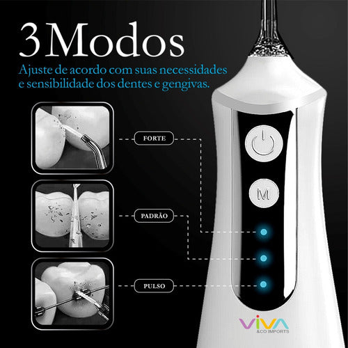 Irrigador Oral Premium Jet Pro | Chega de dificuldades na hora de cuidar da sua saúde bucal!