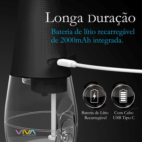 Irrigador Oral Premium Jet Pro | Chega de dificuldades na hora de cuidar da sua saúde bucal!