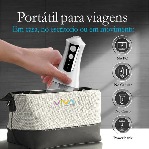 Irrigador Oral Premium Jet Pro | Chega de dificuldades na hora de cuidar da sua saúde bucal!