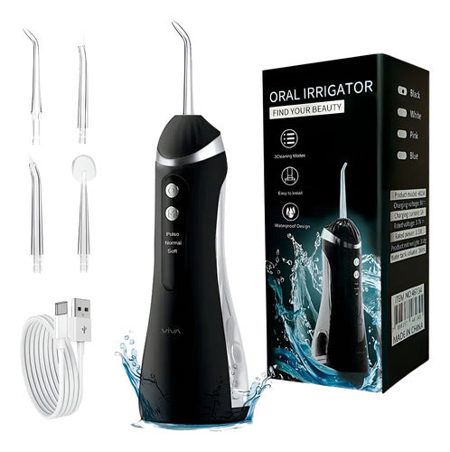 O Irrigador Oral Super Premium Recarregável | Limpeza Profunda Onde a Escova e o Fio Dental Não Alcançam