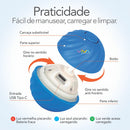 Bola Inteligente Anda Gira Mexe Sozinha Pets Gatos Cachorros