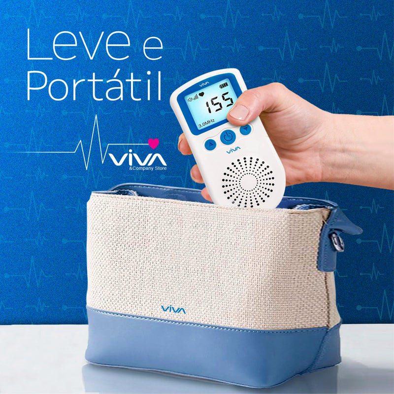 Sinta os Batimentos do Seu Bebê a Qualquer Hora, no Conforto da Sua Casa!